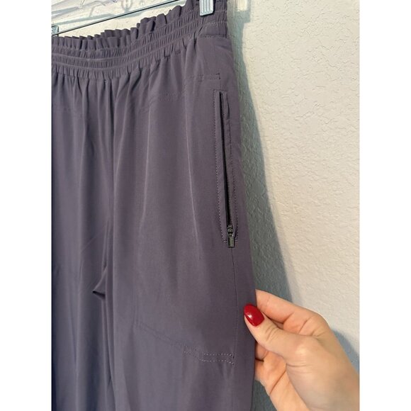 Athleta Savannah Jogger Pants Women’s Size 2 Purple Lightweight Travel Airy - Picture 4 of 6